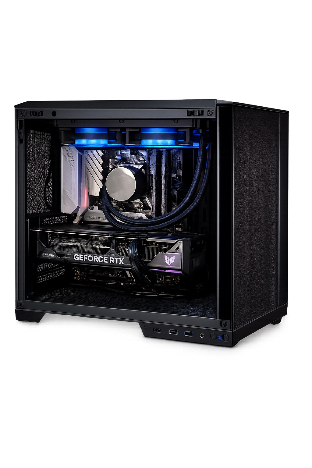 DESKTOP GAMER HARD (PROCESSADOR AMD RYZEN 7 5800X), MEMÓRIA 16GB, SSD 512GB NVME, PLACA DE VÍDEO RTX 4060 8GB, WINDOWS 11 TRIAL, OFFICE 2019 TRIAL