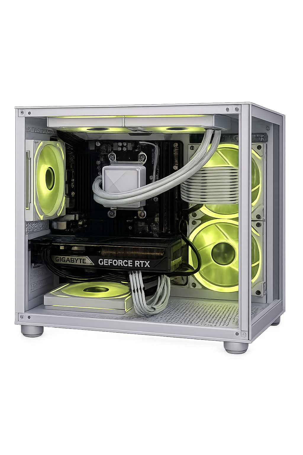 DESKTOP GAMER WINNER ( PROCESSADOR INTEL I5 - 14400F) MEMORIA 16GB SSD 480GB PLACA DE VIDEO RTX 3050 8GB WINDOWS 11 TRIAL OFFICE 2019 TRIAL 