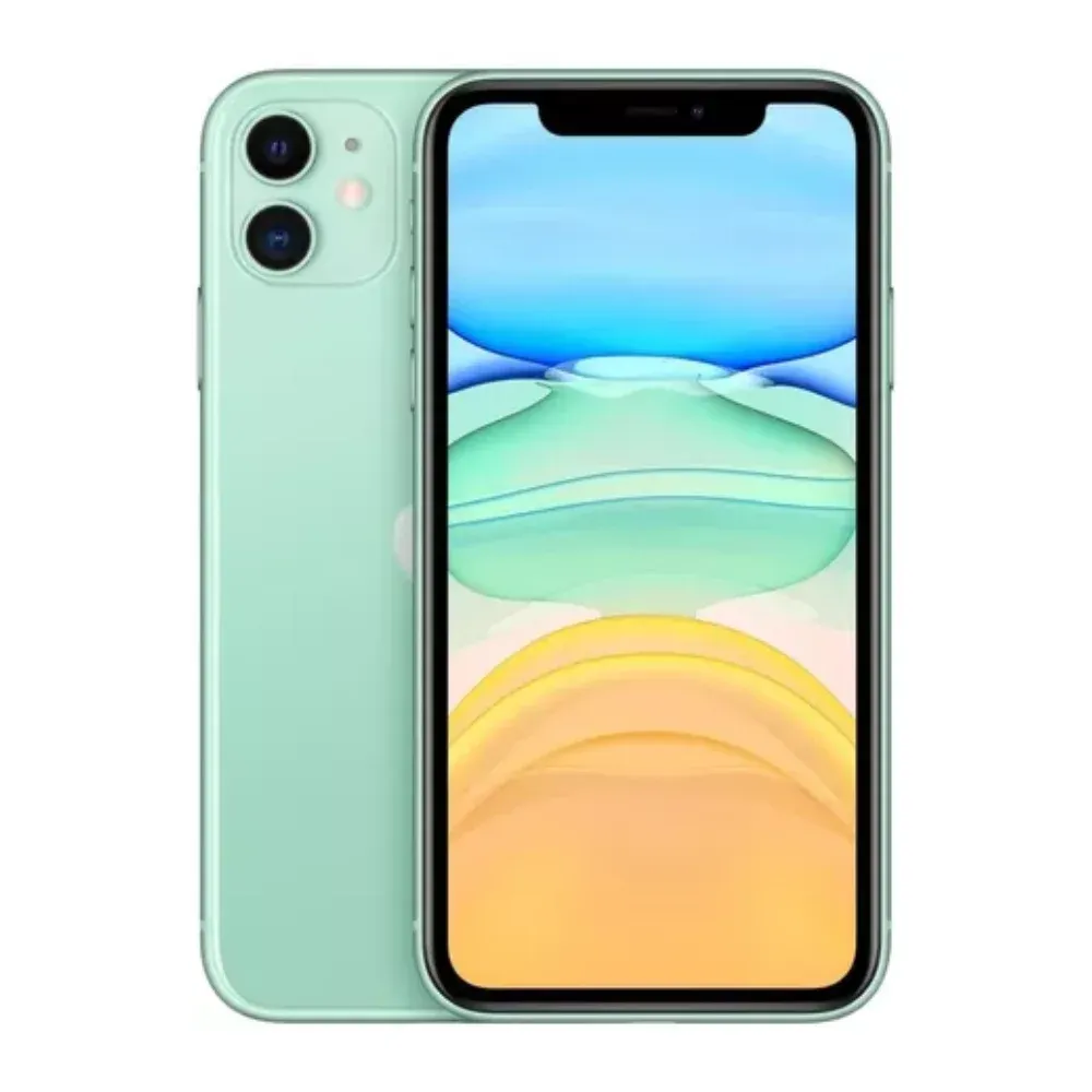 Usado -  Iphone 11 256 Gb Verde - Sem Touch / Face Id