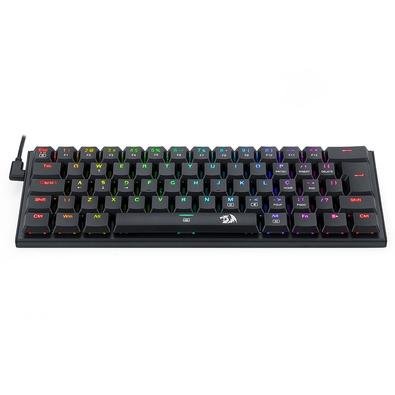 Teclado Mecânico Gamer Redragon Anivia, RGB, Switch Brown, ABNT 2, Preto - K614-RGB (PT-BROWN)