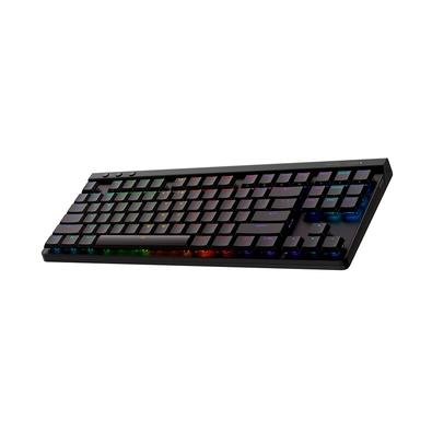 Teclado Sem Fio Mecânico Gamer Logitech G515, RGB, Bluetooth, com Design TKL,Tecnologia Lightspeed, Preto - 920-012423