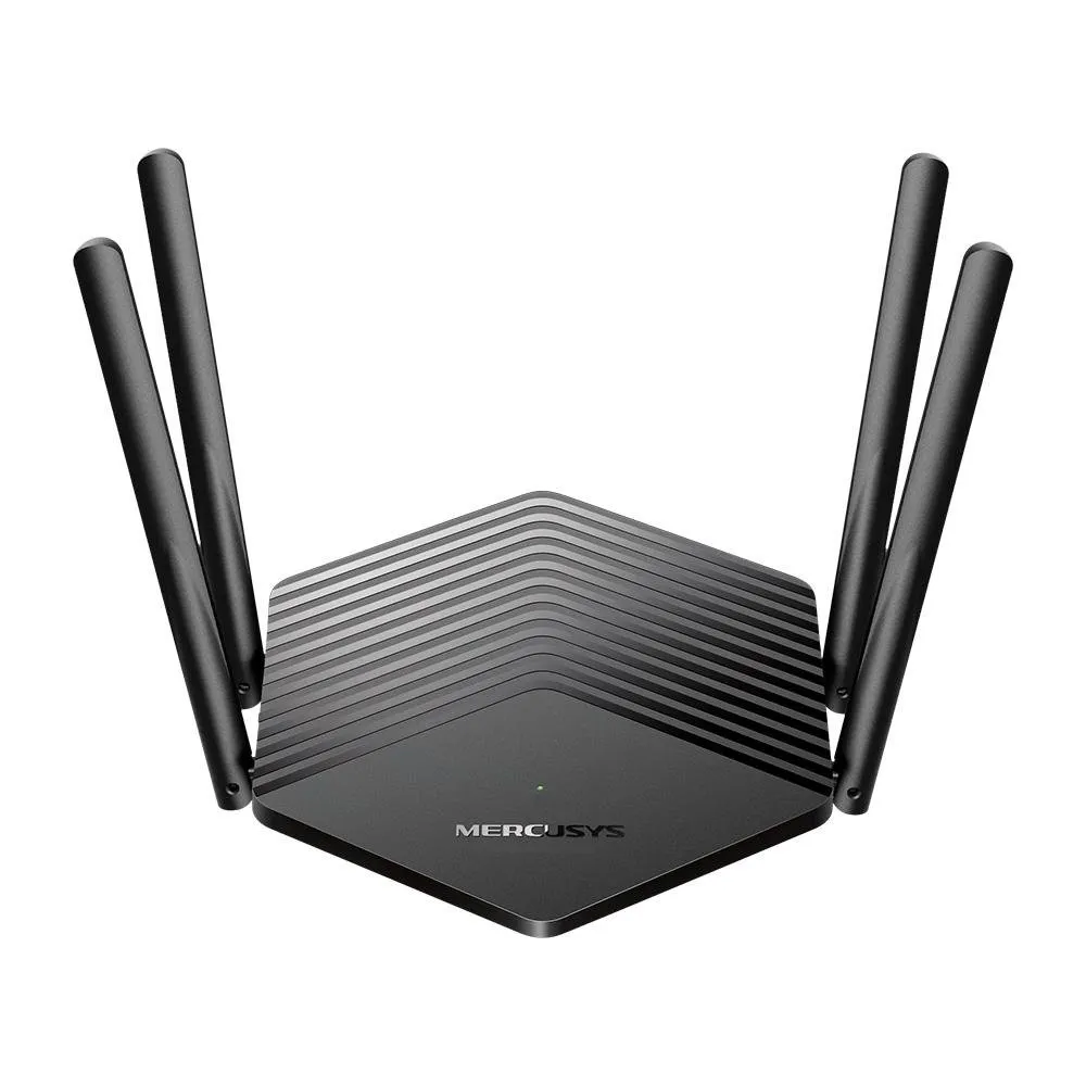 Roteador Mercusys Mr80x Wi-fi 6 Ax3000 Gigabit Dual Band, Preto - MR80XV4
