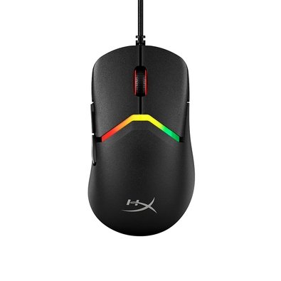 Mouse Gamer HyperX Pulsefire Saga, 26000 DPI, 8000Hz, Design Modular, Switches Ópticos, Preto - A2PB3AA