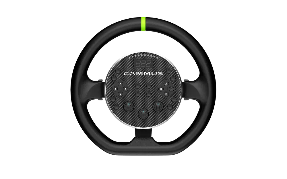 Volante Pc Cammus C5, 5nm, Base Volante, Direct Drive, Gamer
