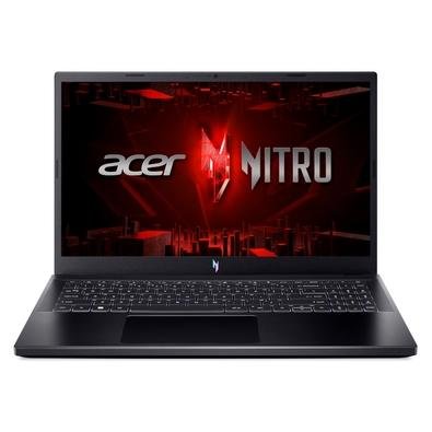 "Notebook Gamer Acer Nitro V15 Intel Core i5-13420H, 8GB RAM, GeForce RTX 3050, SSD 512GB, 15.6"" FHD IPS 144Hz, Windows 11, Preto - ANV15-51-58AZ"