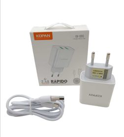 CARREGADOR TOMADA KDPAN 2.4A V8 KN-109S
