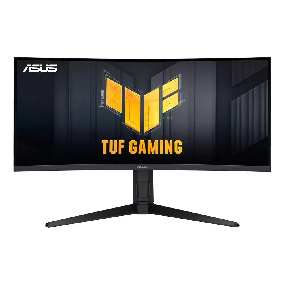 "Monitor Gamer Curvo ASUS TUF 34"", WQHD, 180Hz, 1ms, FreeSync, Altura Ajustável, Som Integrado - VG34VQL3A"