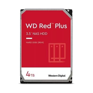 HD WD Red Plus, NAS, 4TB, 3.5', Cache 256MB, 5400RPM, SATA - WD40EFPX