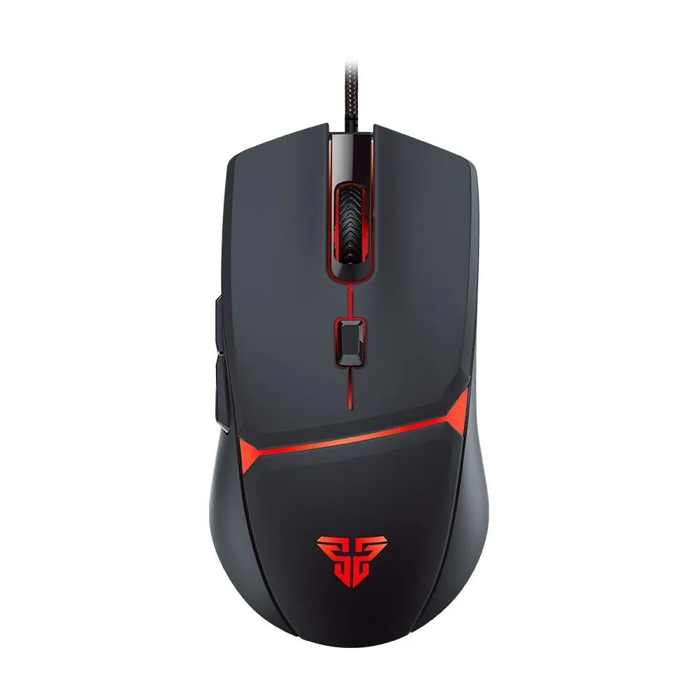 Mouse Gamer com Fio Fantech Crypto VX7, 8000 DPI 6 botões, Preto - Crypto VX7 B