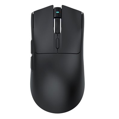 Mouse Gamer sem Fio Attack Shark X1 Ultraleve com Base de Carregamento Magnético RGB, Tri-Mode, 40.000 DPI, Sensor Óptico PAW3395 PRO, 6 Botões - Preto