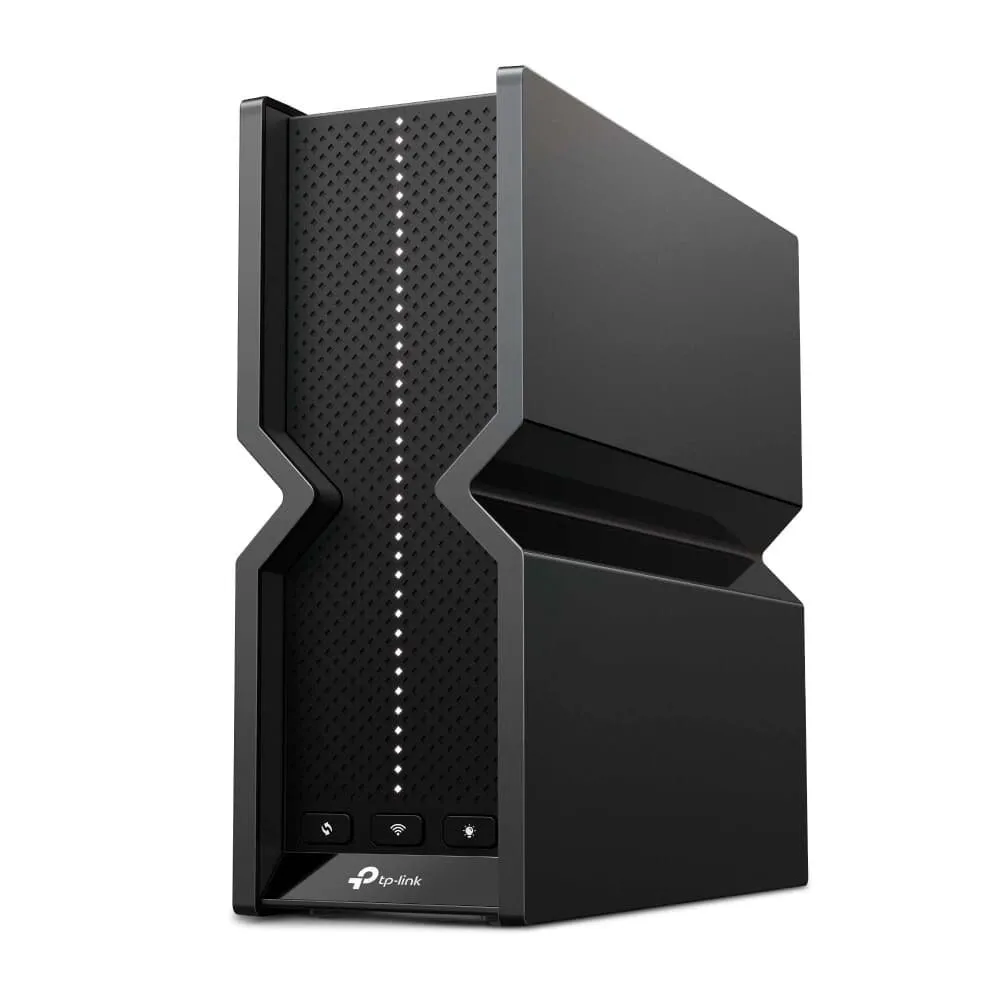 Roteador TP-Link Tri-band Be9300, Wi-fi 7, 5 Portas de 2.5G Easymesh, Preto - Archer BE550(US)