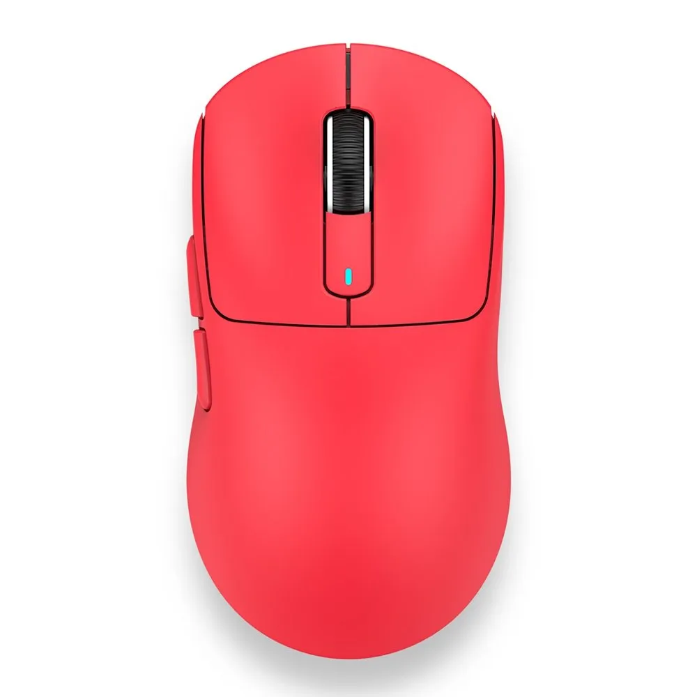 Mouse Gamer sem Fio Attack Shark X3Pro 4K/8K, Tri-Mode, 26.000 DPI, Sensor Óptico PAW3395, 7 Botões - Vermelho