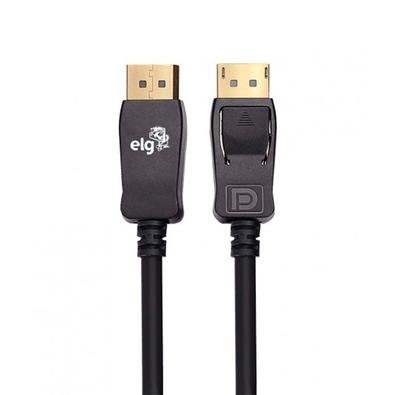 Cabo DisplayPort 1.4 8K Ultra HD ELG, 2 Metros - DP1420