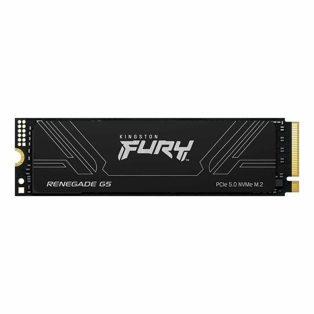SSD Kingston FURY Renegade, 1024GB, G5, PCIe, M.2 NVMe,  Leitura 14.200MB/s e Gravação 11.000MB/s Compatível com PS5 - SFYR2S/1T0