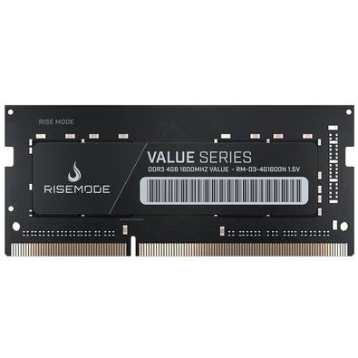 Memória RAM para Notebook Rise Mode, 4GB, 1600MHz, DDR3, CL11 - RM-D3-4G1600N