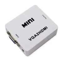 Conversor Adaptador Vga Para HDMI Full Hd Com Áudio