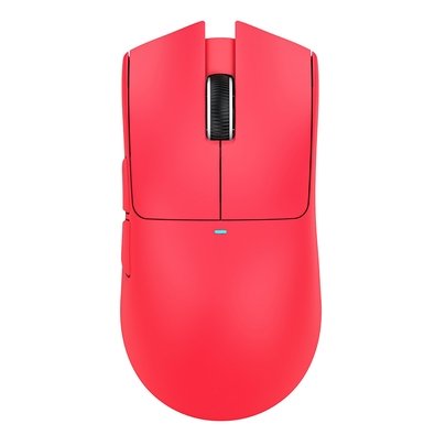 Mouse Gamer sem Fio Attack Shark X11 com Base de Carregamento Magnético RGB, Tri-Mode, 22.000 DPI, Sensor Óptico PAW3311, 5 Botões - Vermelho