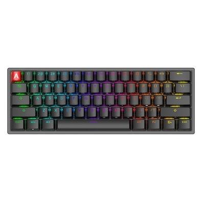 Teclado Mecânico Gamer AOC AGK600, RGB, Cherry MX Switch Red, Layout 60%, US, - AGK600BR/FG
