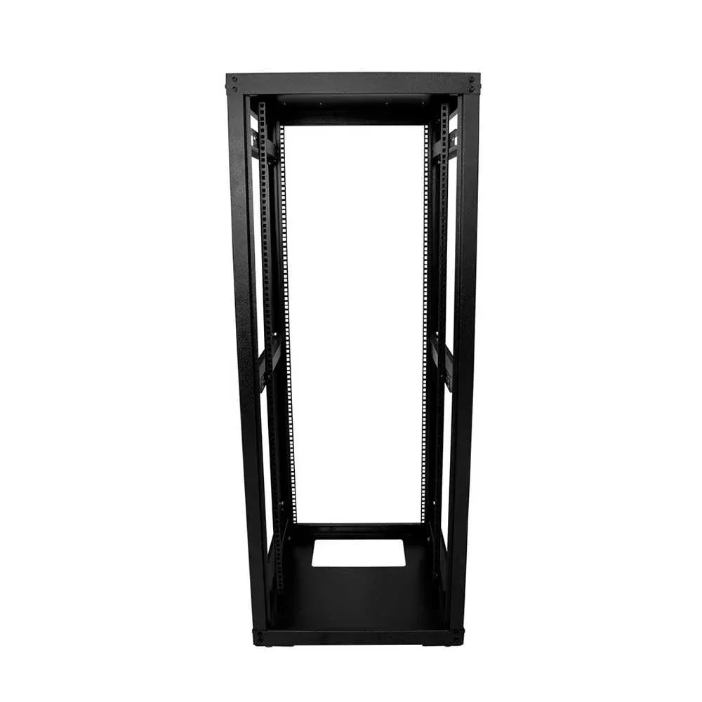 "Rack Padrão 19"" 36u X 1070mm Preto Piso Visor De Acrílico Gforce 469."