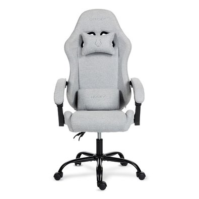 Cadeira Gamer Husky Storm 100, Até 120kg, Almofadas, Reclinável 135º, Tecido, Cinza - HCG100CZT