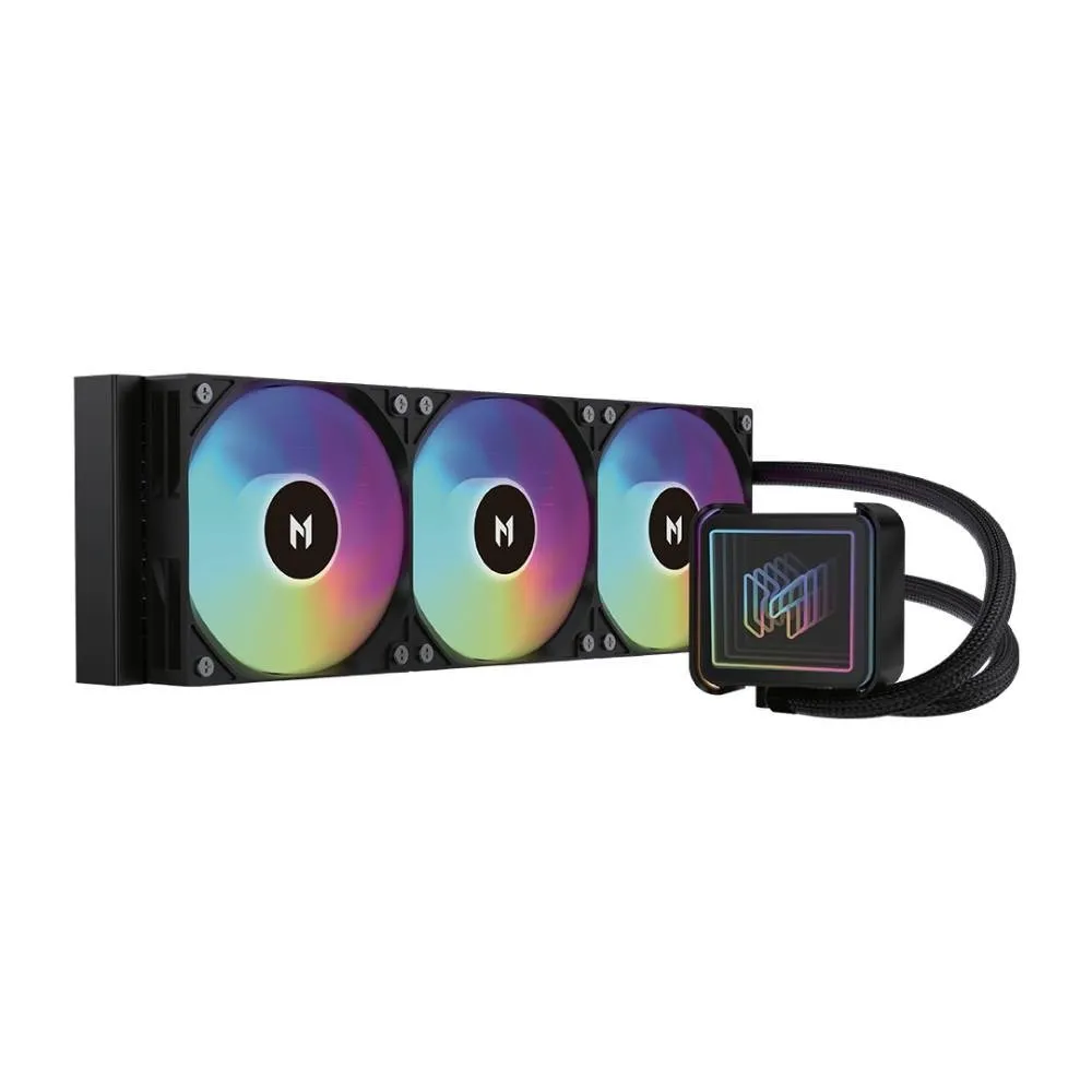 Water Cooler MACH1 PROMAX ARGB, 360mm, AMD e Intel, Preto - ICEM360BK