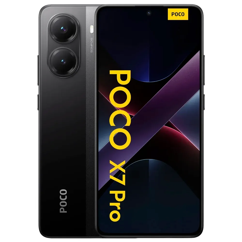 "Smartphone Xiaomi Poco X7 Pro 5g Global 256gb 8GB Ram Dual Sim Tela 6.67"" - Preto"