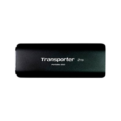 SSD Externo Patriot Transporter, 512GB, USB-C 3.2 Gen 2, Leitura 500MB/s, Gravação 500MB/s, Preto - PTP512GPEC