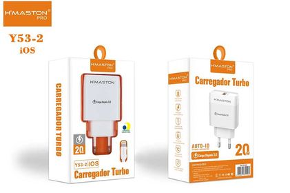 CARREGADOR TURBO HMASTON iOS Y53-2