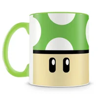 Caneca Cogumelo Grow Up (Verde)