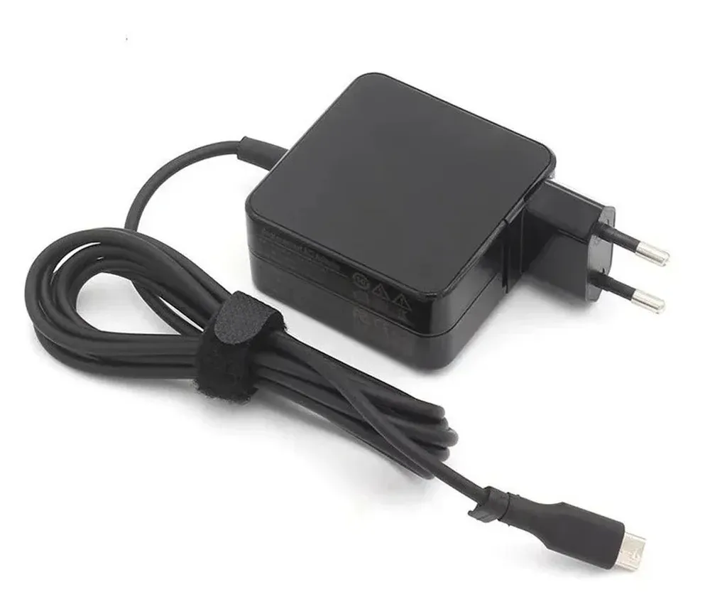 Carregador Para Notebook Fonte Usb-c  Compatível Com  Lenovo, Dell, Hp, Asus, Acer,  Samsung, Lg, Xiaomi