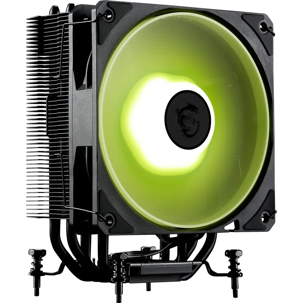 Air Cooler Gamer MSI MAG COREFROZR AA13, ARGB, AMD e Intel, 120mm, Preto - CFAA13