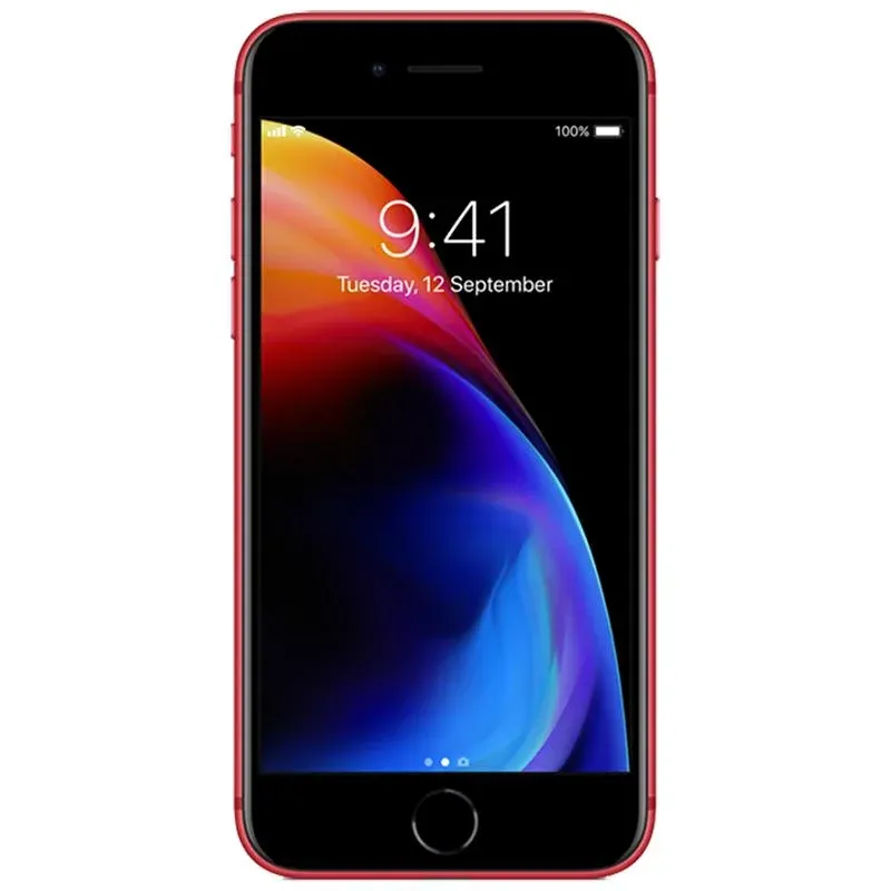 Usado: Iphone 8, 2GB RAM, 256GB, Vermelho - Muito Bom
