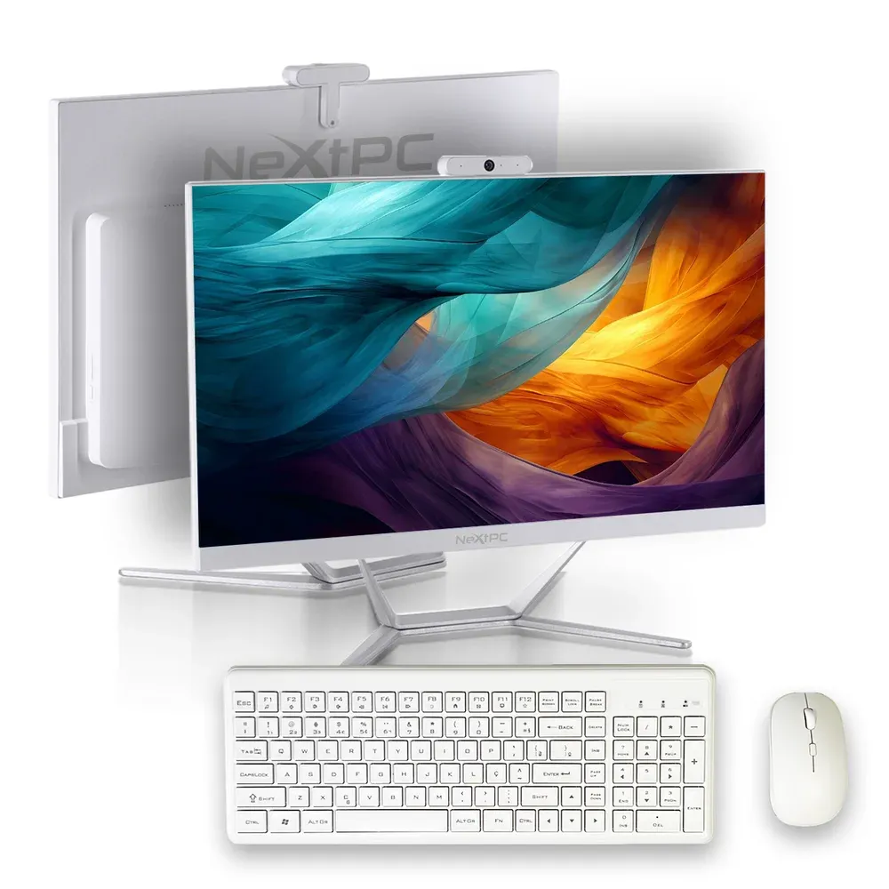 Computador All In One NextPC Intel Core I7, 16GB RAM, SSD 240GB, Webcam, WiFi e Bluetooth