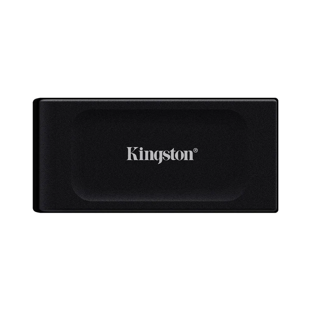 SSD Externo Kingston XS1000, 1TB, USB 3.2 Gen 2x2, Portátil, Leitura: 1050 MB/s, Gravação: 1050 MB/s, Preto - SXS1000/1000G