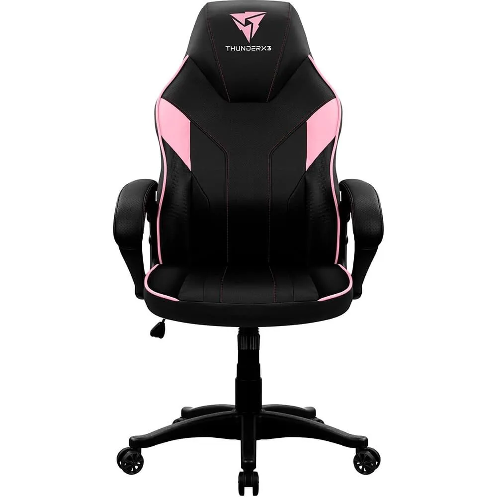 Cadeira Gamer ThunderX3 78233 EC1, Até 120Kg, Encosto Reclinável, Air Tech, Rosa - 78233