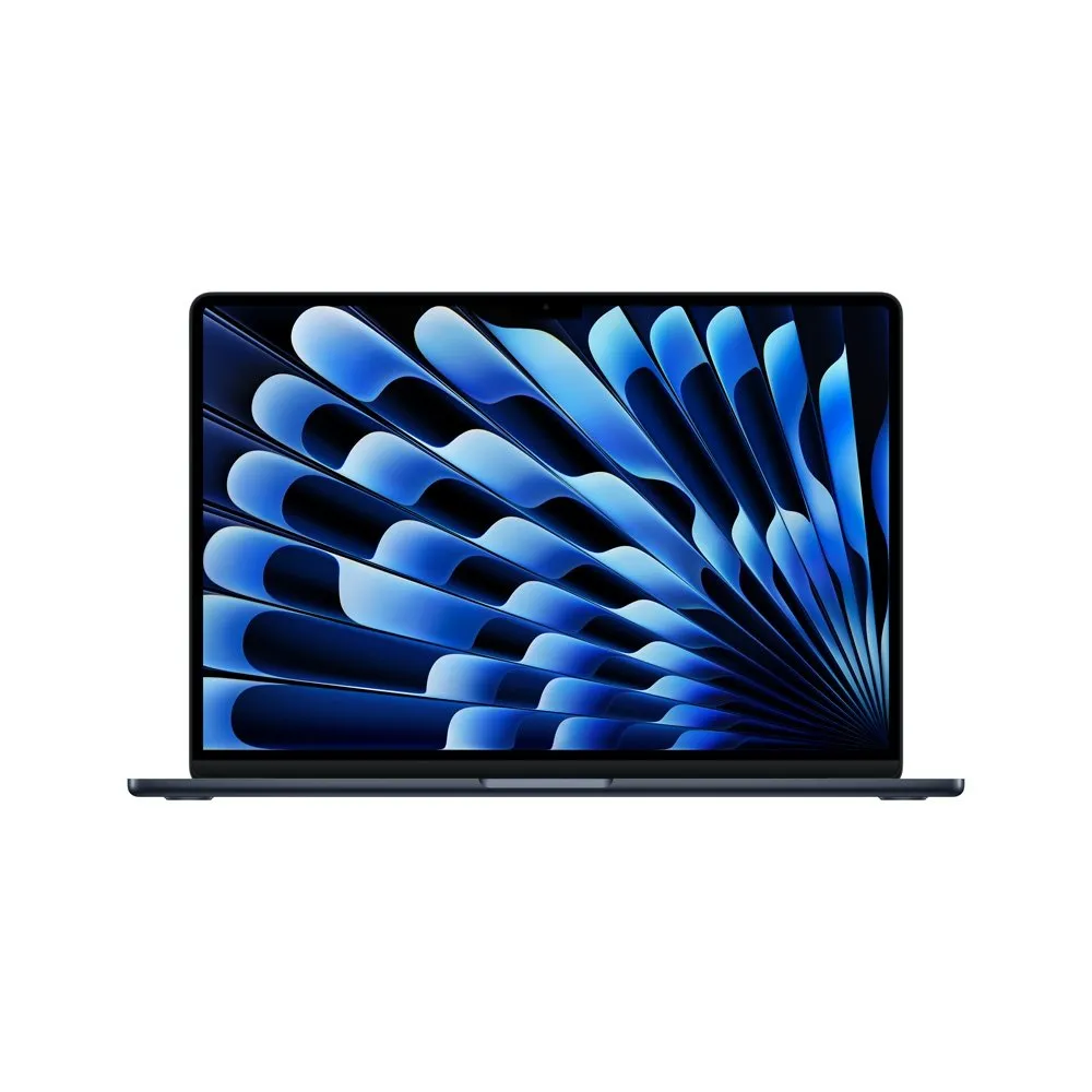 "MacBook Air Apple 15"" Chip M5, CPU de 10 Núcleos, GPU de 10 Núcleos, Neural Engine de 16 Núcleos, 1TB, Meia-Noite - MDVK4BZ/A"
