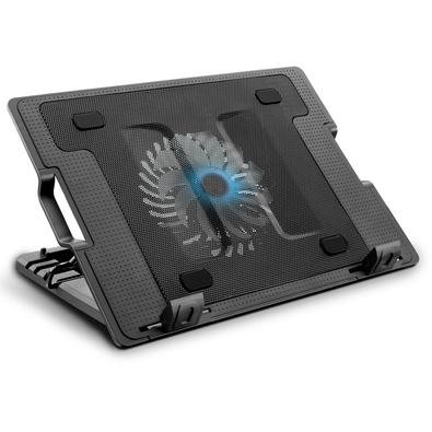 "Base com Cooler para Notebook Multi, Até 17"", 2x USB, LED, Preto - AC166"