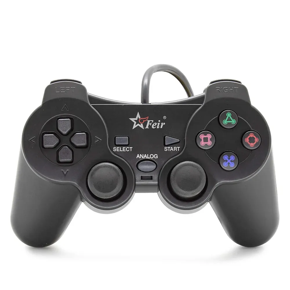 Controle Gamer Para Ps2 Feir Fr-201