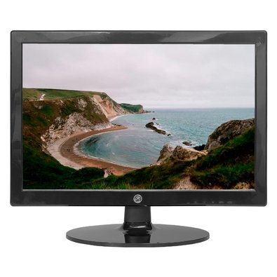 "Monitor BrazilPC 15.4"", HD, VGA e HDMI, Preto - 15BPC-KANB"