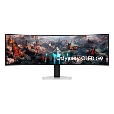 "Monitor Gamer Curvo Samsung Odyssey OLED G9 49"", DQHD, 240Hz, 0.03ms, FreeSync Premium Pro, G-Sync, Altura Ajustável, Som integrado - LS49CG930SLMZD"