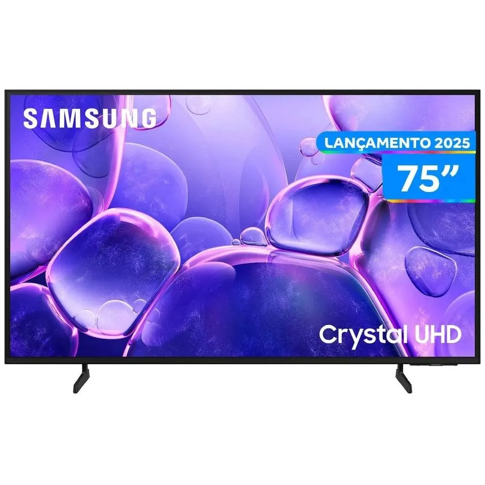 Smart TV 75"" Samsung 4K UHD Crystal 75U8600F Tizen 3 HDMI