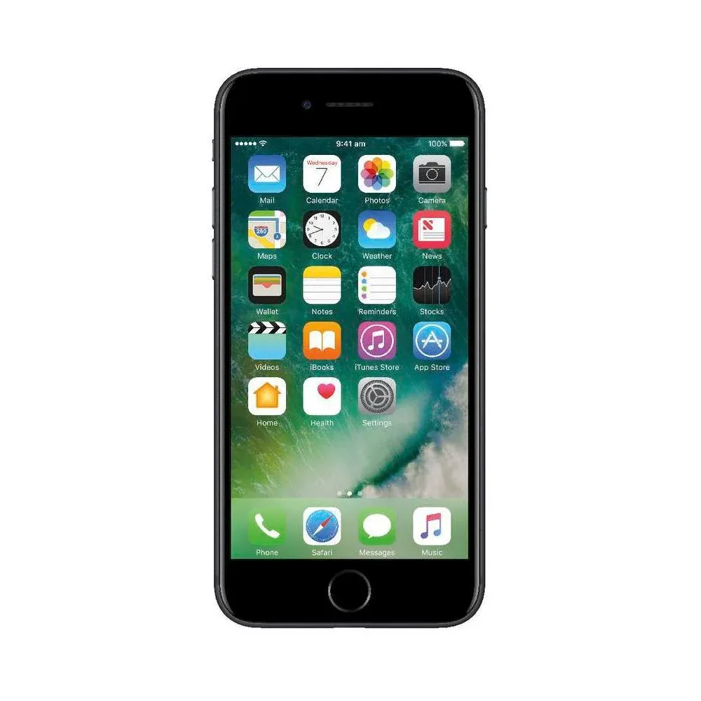 Usado - IPhone 7 32GB, M10, 12MP, 4.7 Polegadas, Preto Matte - MN8X2BZ/A - Muito Bom