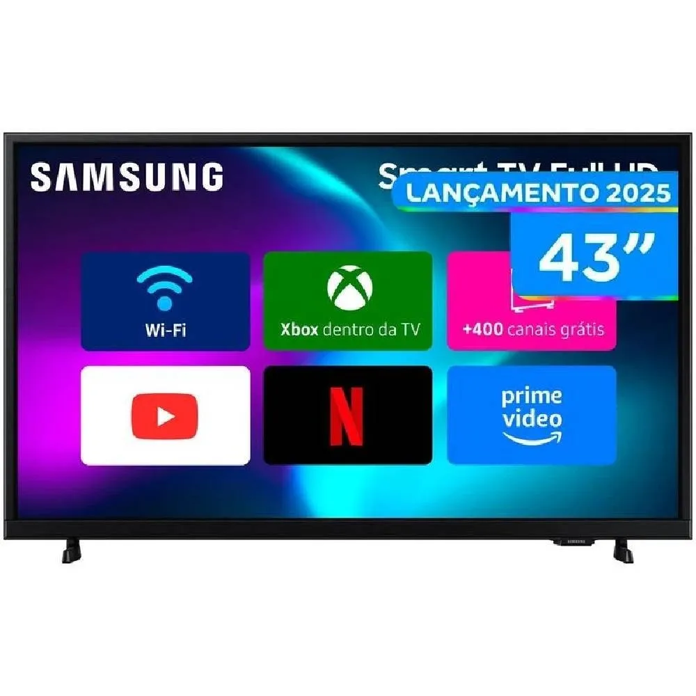 Smart TV 43"" Samsung Full HD 43F6000F Tizen Hyper Real 2 HDMI