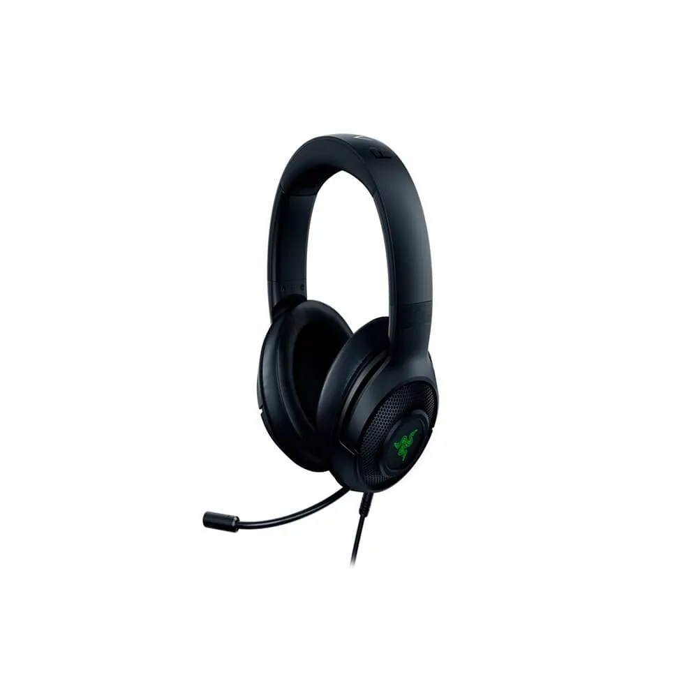 Headset Gamer Razer Kraken V3, Chroma RGB, Som Surround 7.1, Drivers de 50mm, USB, para PC, Playstation e Nintendo, Preto - RZ0403770200