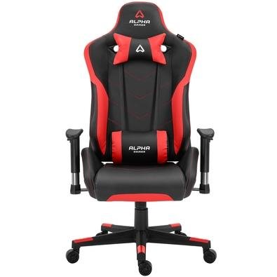 Cadeira Gamer Alpha Gamer Zeta, Até 120 Kg, Preto e Vermelho - AGZETA-BK-R