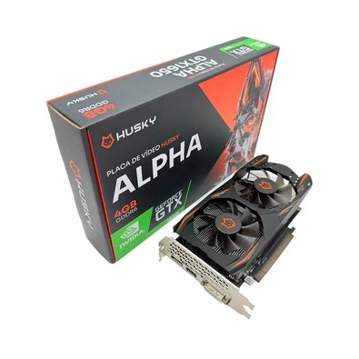Placa de Vídeo Husky Alpha GTX 1650, 4GB GDDR6, 128-Bit, 896 CUDAs, Boost 1.59 GHz - HVG1650