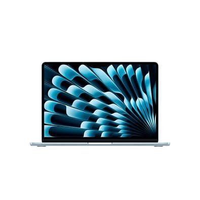 "MacBook Air Apple 13"" Chip M4, CPU 10 Núcleos, GPU 10 Núcleos, Neural Engine 16 Núcleos, 16GB, SSD 512GB, Azul-céu - MC6U4BZ/A"