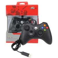 Controle Usb Com Fio XBOX 360 Para Computador PC Notebook Preto