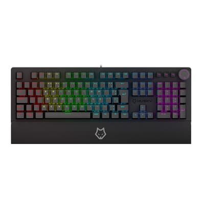 Teclado Mecânico Gamer Husky Anchorage Full Size, RGB, Switch Gateron EF Brown, ABNT2, Preto - HTG200PTMA