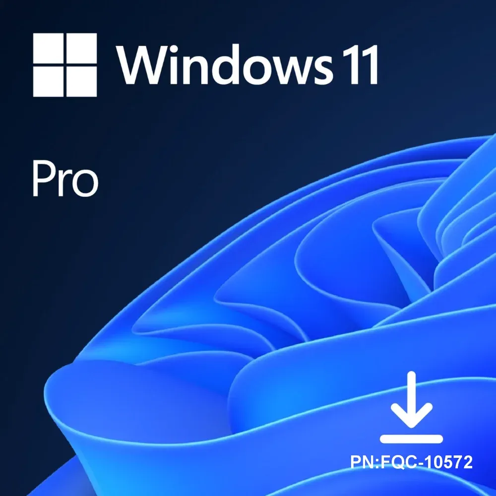 Microsoft Windows 11 Pro 64 Bits, Português - Versão FULL FPP Vitalício, Retail.